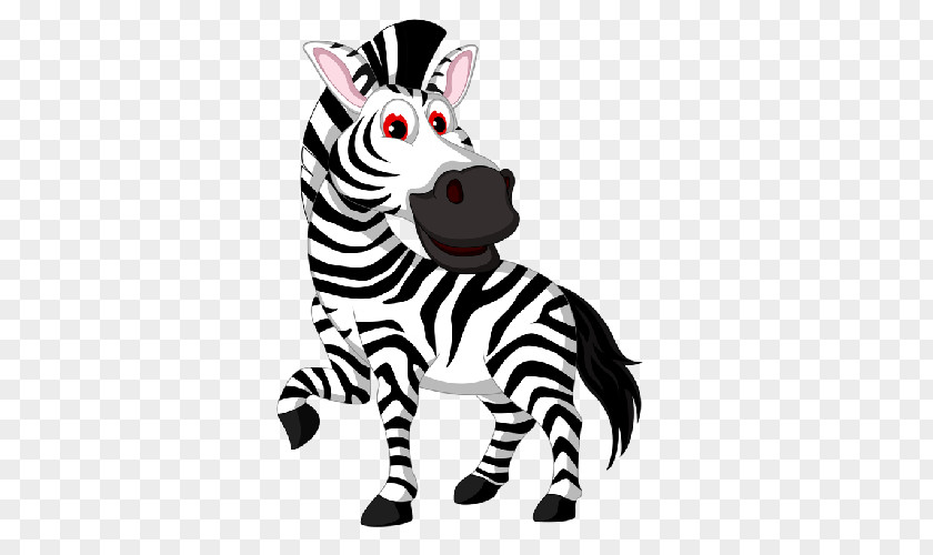 Zebra Royalty-free Cartoon Clip Art PNG