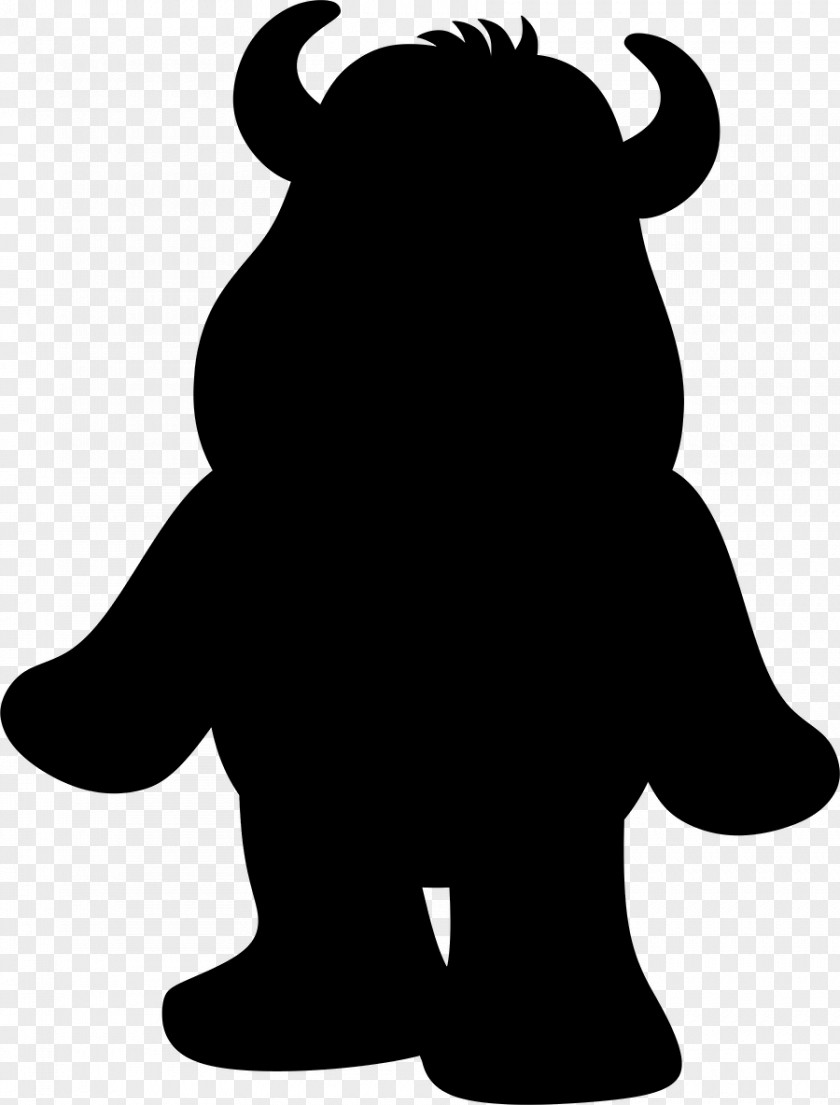 Bear Clip Art Character Silhouette Fiction PNG