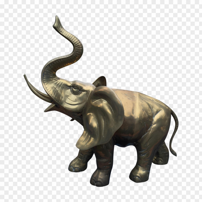 Elephant Indian African Statue PNG