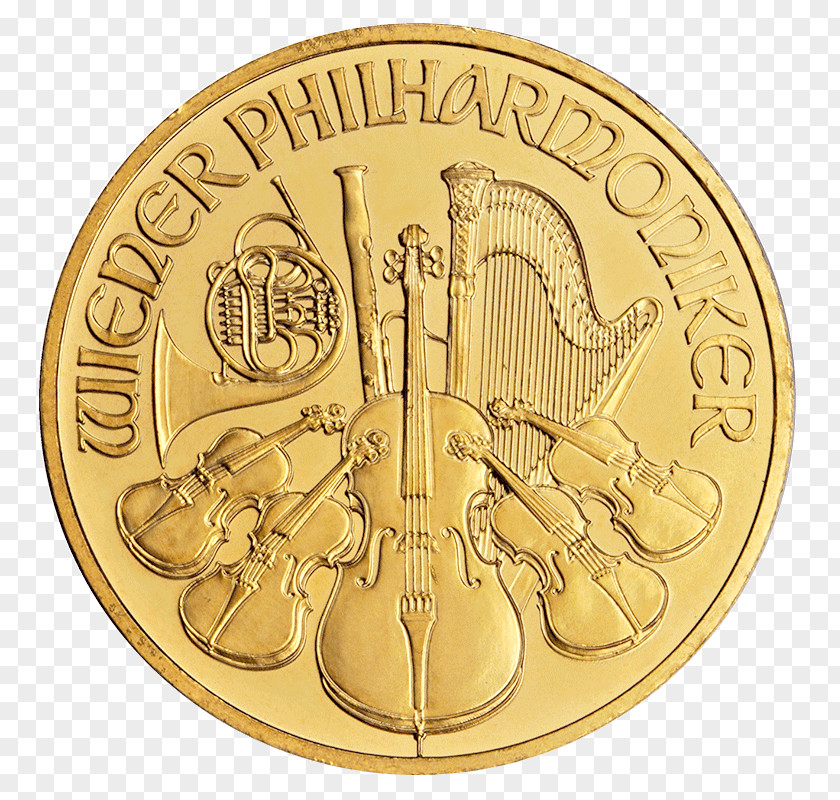 Gold Coins Coin Vienna Philharmonic American Eagle Bullion PNG