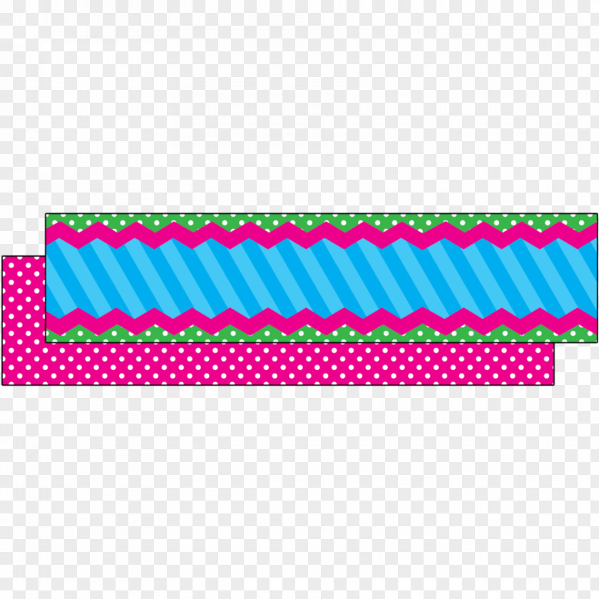 Ribbon Stripe Blue Line Pink Font PNG