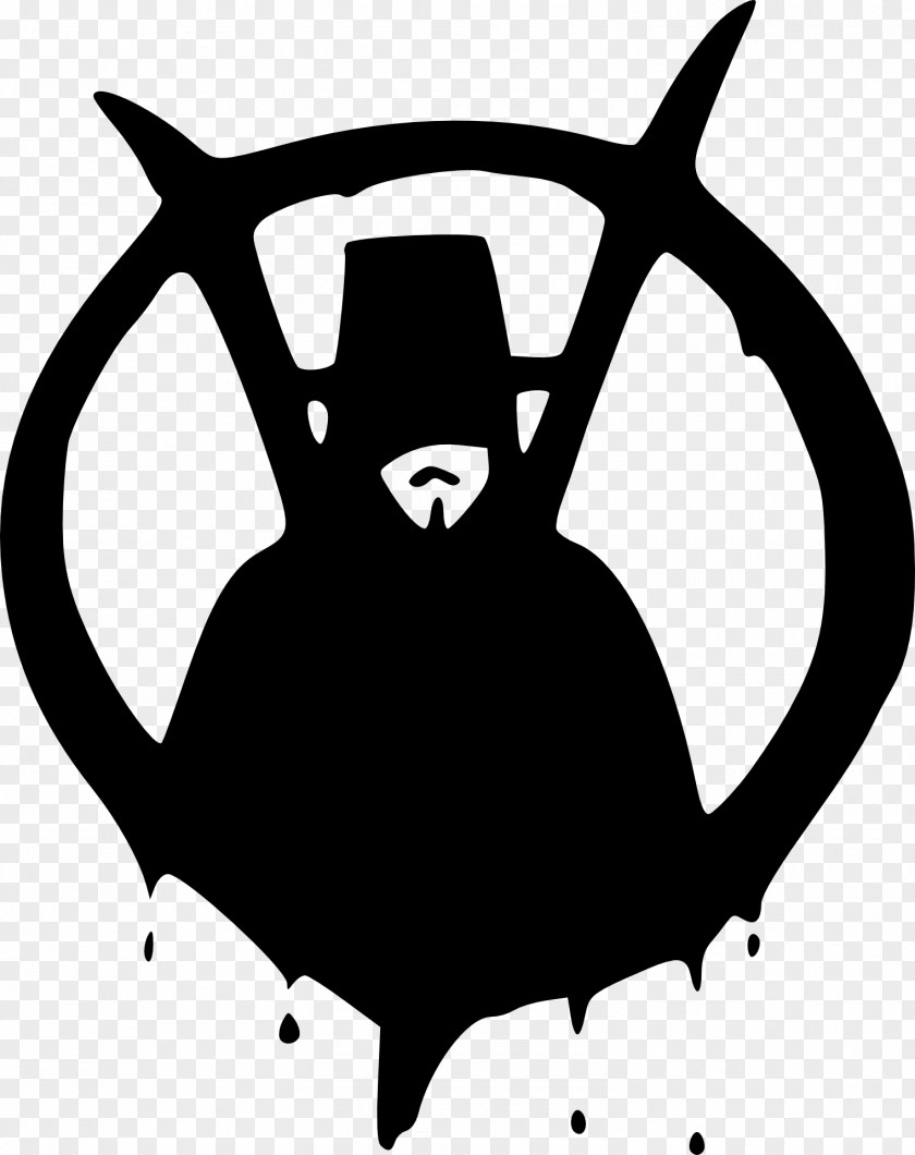 V For Vendetta Guy Fawkes Mask Drawing Clip Art PNG