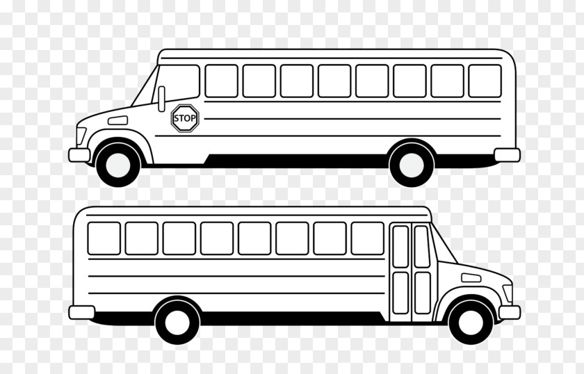 Bus School Clip Art PNG