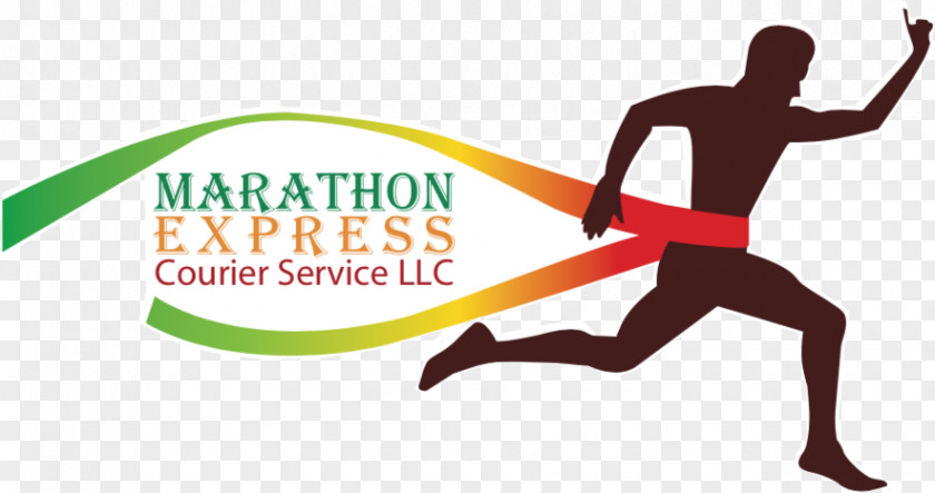 Courier Express Marathon Services LLC Physical Fitness Logo Exercise Human Behavior PNG