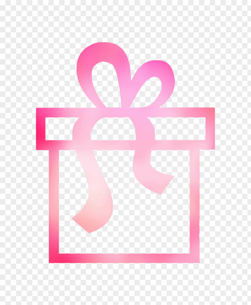 Logo Font Pink M Line Heart PNG