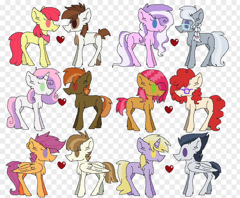 Pony Scootaloo Apple Bloom Babs Seed Sweetie Belle PNG