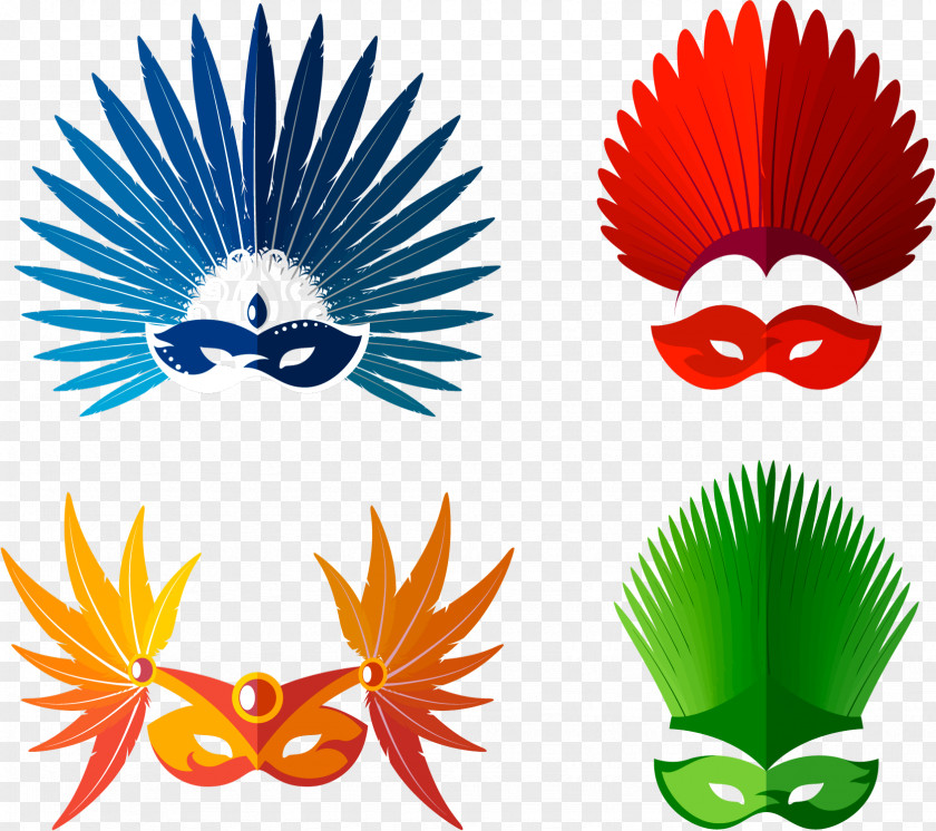 Vector Dance Mask Brazilian Carnival In Rio De Janeiro Barbecue PNG