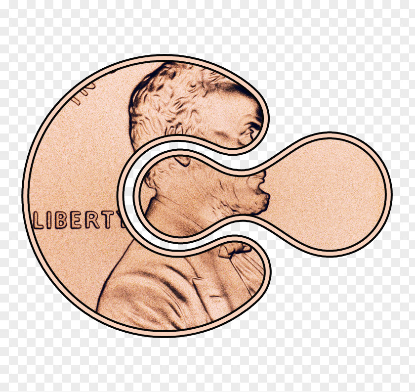Coin Penny My Two Cents Lincoln Memorial Cent PNG