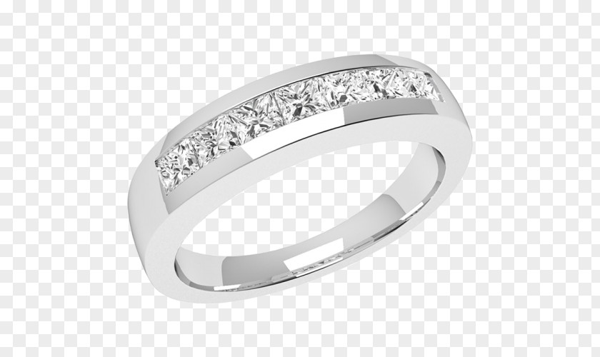Eternity Ring Earring Diamond Cut Wedding PNG