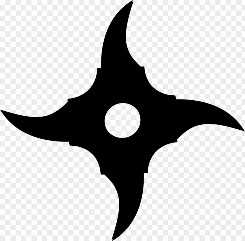 Ninja Shuriken Clip Art PNG