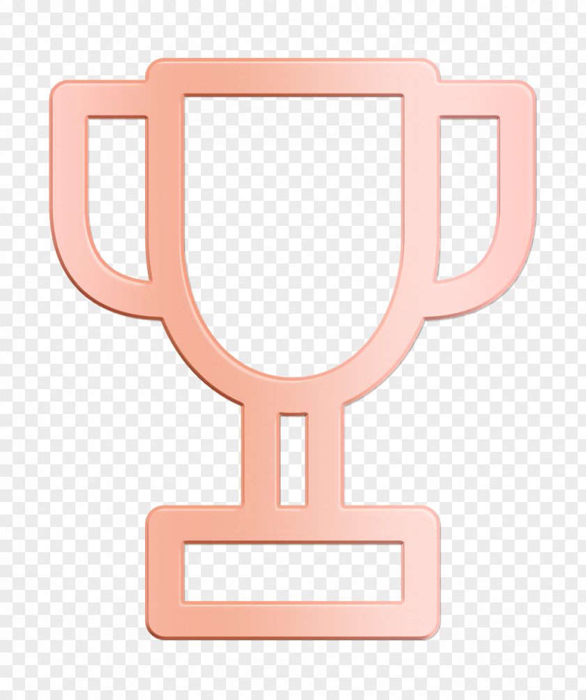 Poll And Contest Linear Icon Championship Cup PNG