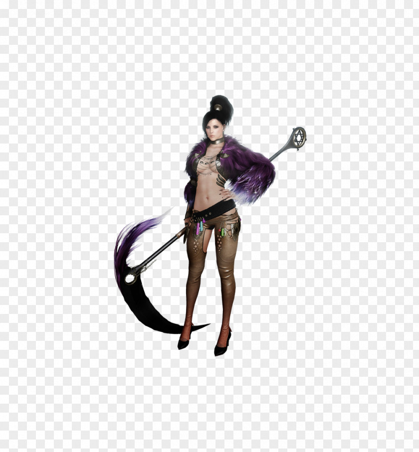 Sorceress Performing Arts Costume Purple The PNG