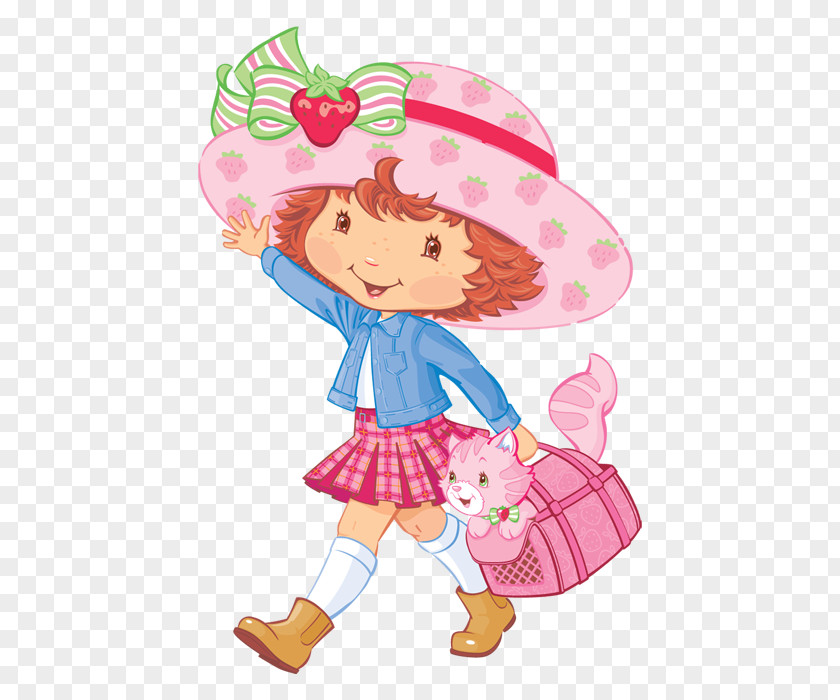 Strawberry Shortcake Party Convite PNG