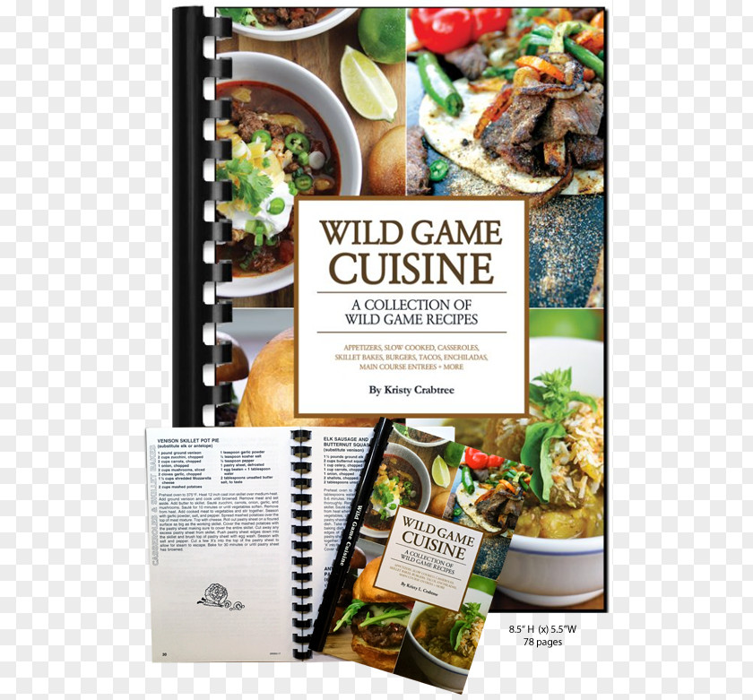 Business Literary Cookbook Recipe Vegetarian Cuisine Wild Game PNG