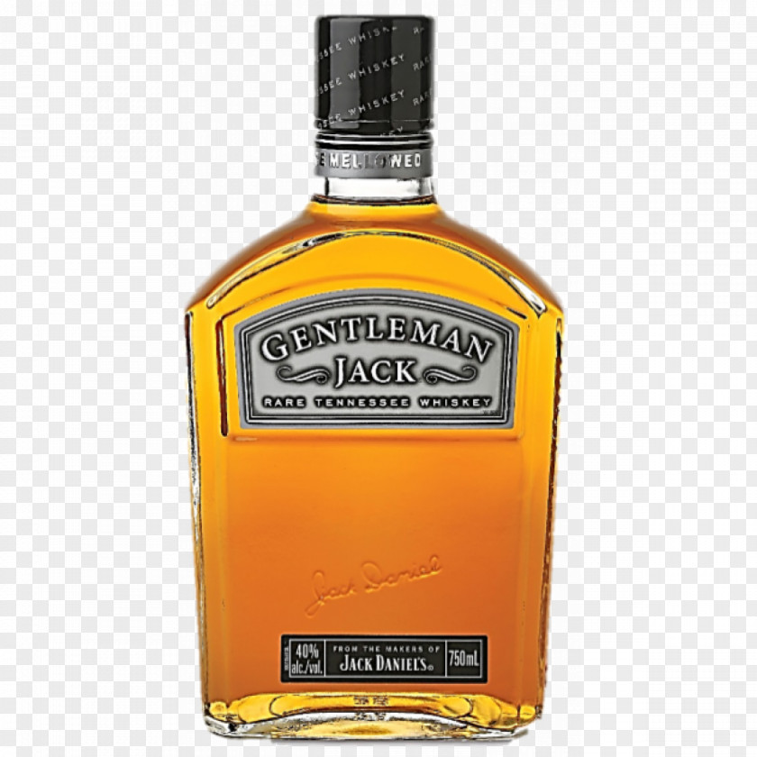 Gentleman Tennessee Whiskey American Distilled Beverage Jack Daniel's PNG