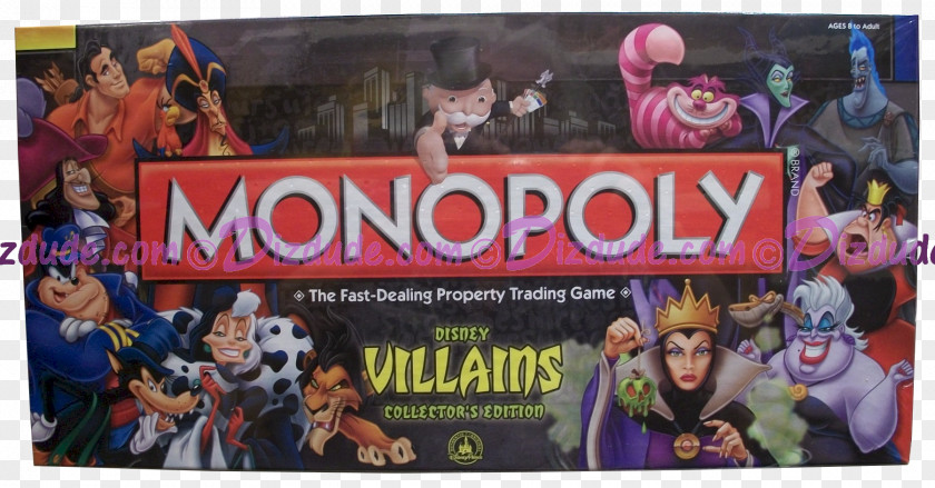 Hasbro Monopoly Walt Disney World The Company Atlantic City PNG