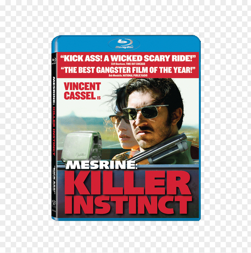 Killer Inside Me Jacques Mesrine Mesrine: Instinct Blu-ray Disc Film PNG