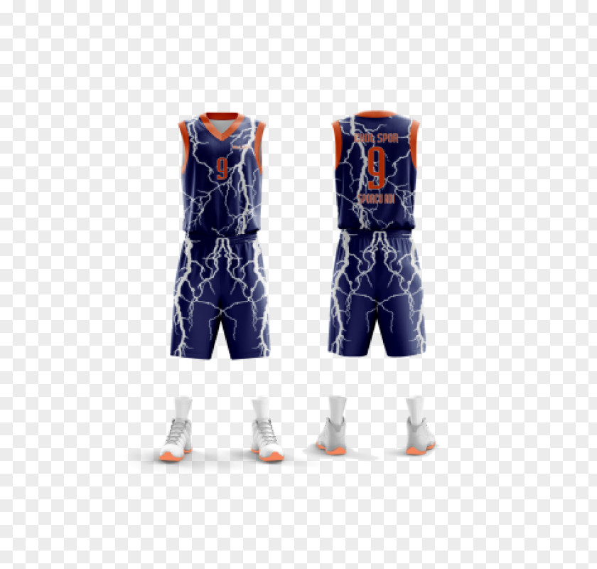 Basketball Kit Shorts Sport Blue PNG