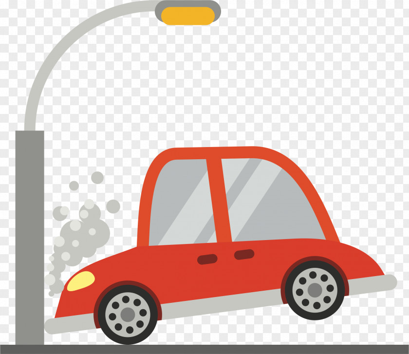 Van Crash Clip Art Traffic Collision Car Openclipart Vector Graphics PNG