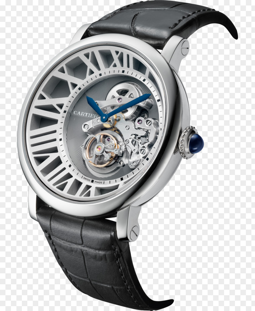 Watch Tourbillon Cartier Geneva Seal Movement PNG