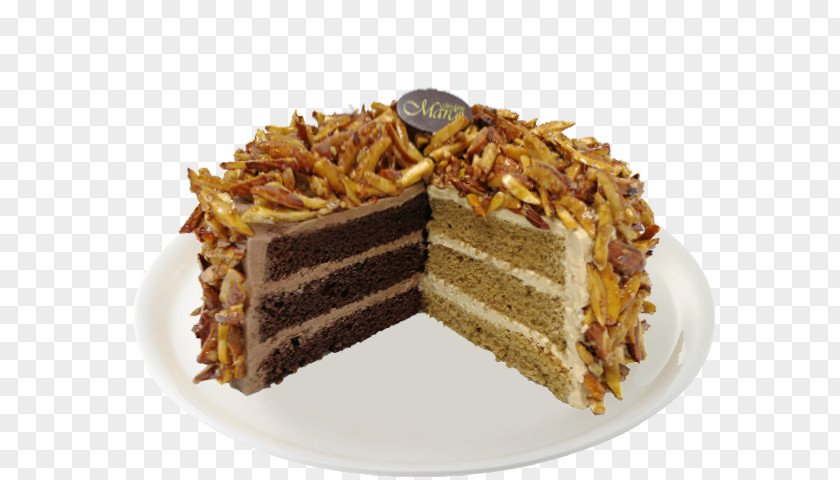 ิbakery German Chocolate Cake Torte Fudge Cream PNG