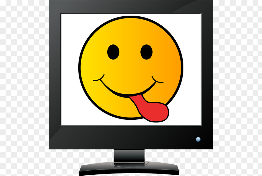 Goofy Smiley Faces Emoticon Wink Clip Art PNG