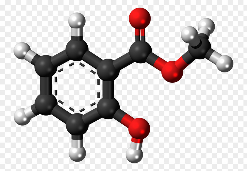 Methyl Salicylate Wintergreen Salicylic Acid Molecule PNG