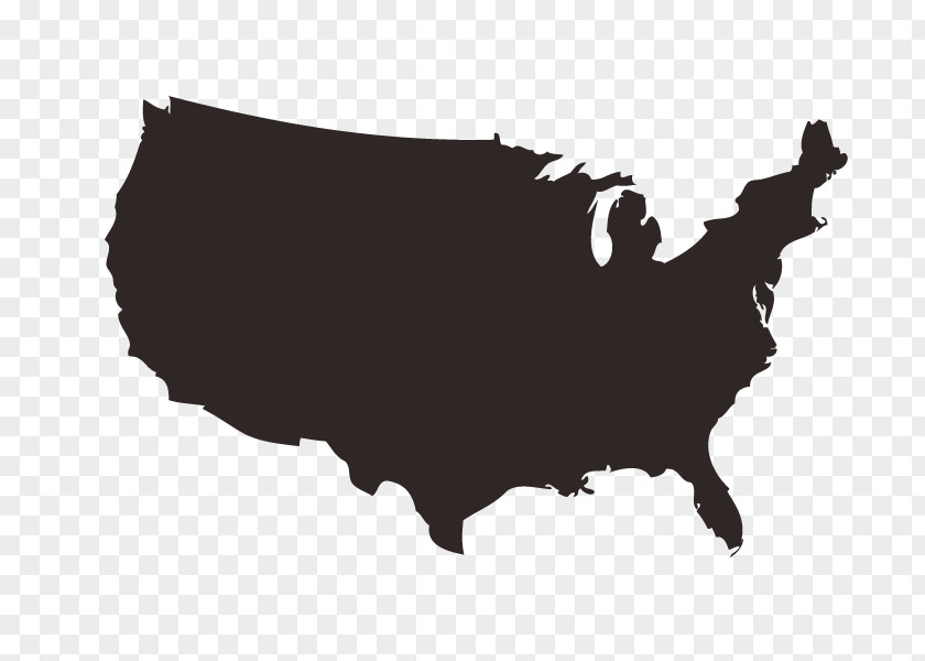 United States World Map Clip Art PNG