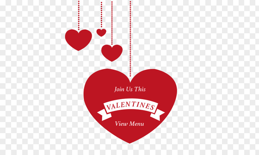 Valentines Menu Love Valentine's Day Font PNG