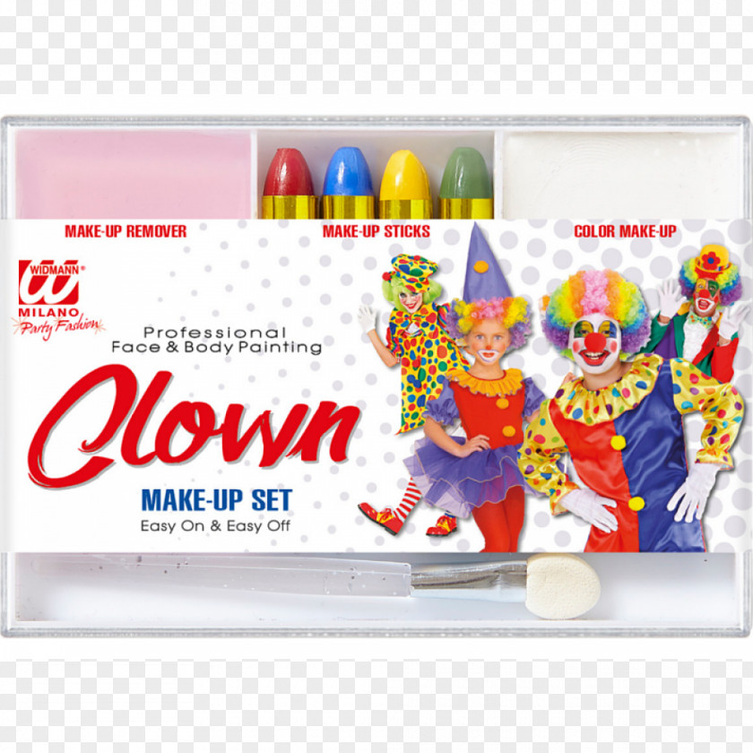 Clown Evil Make-up Schmink Costume PNG