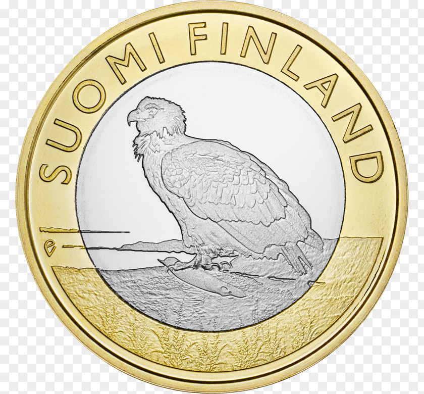 Coin Finland Euro Coins Money PNG