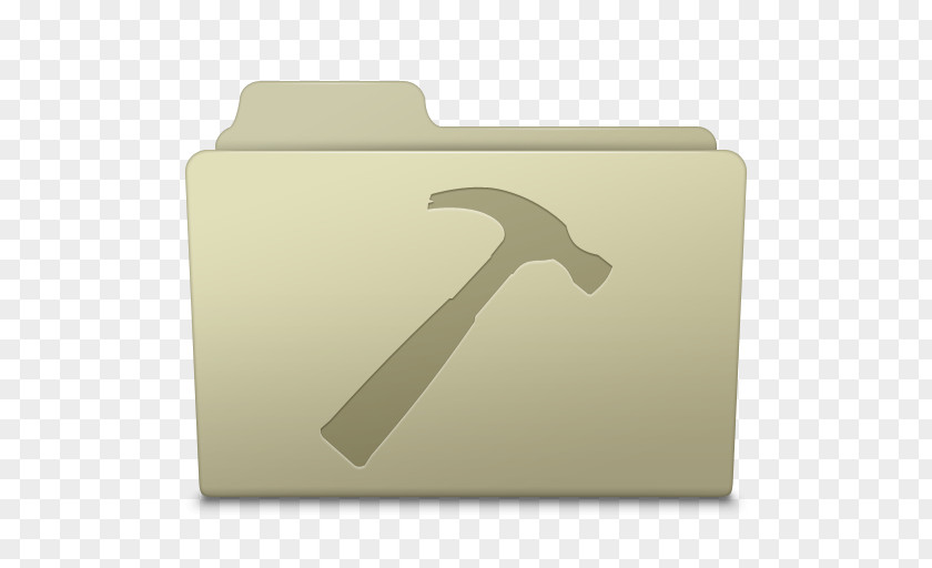 Developer Folder Ash Rectangle Font PNG