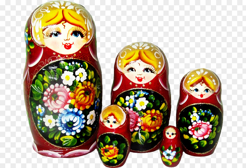 Doll Matryoshka Toy Sergiyev Posad Souvenir PNG