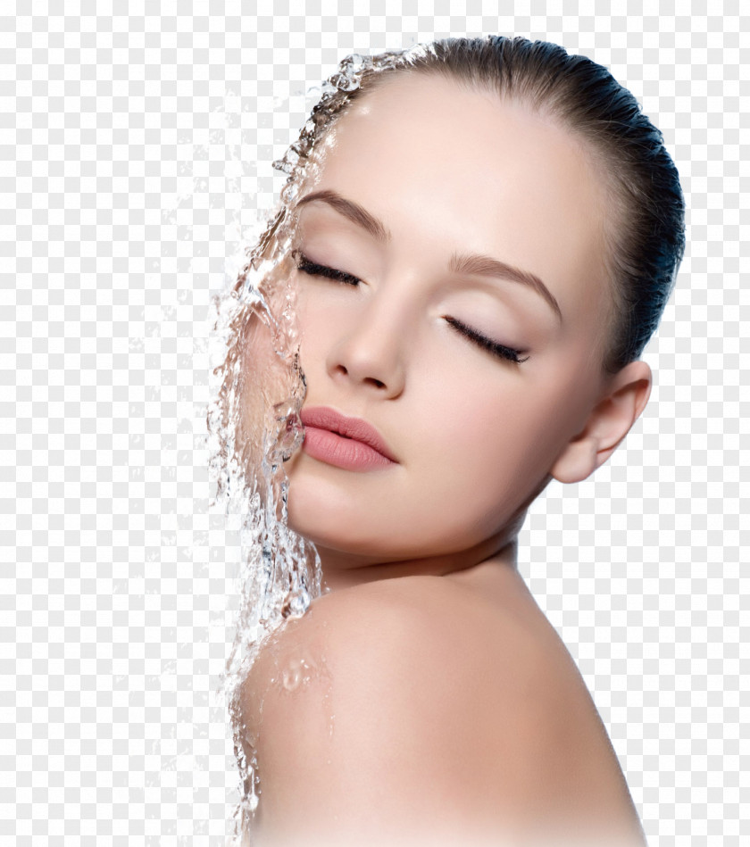 Face Beauty Side Facial Washing Cleanser Exfoliation PNG