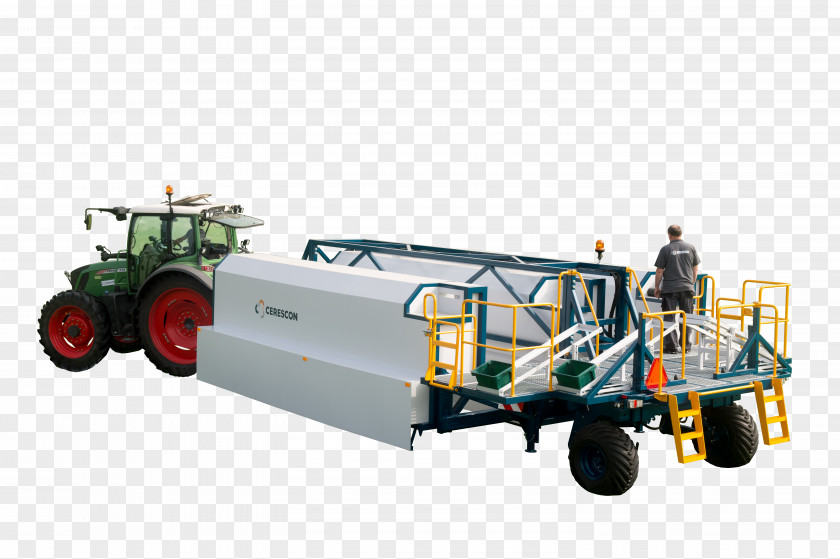 Harvesting Machine Cerescon BV Harvest Asparagus Mechanised Agriculture PNG