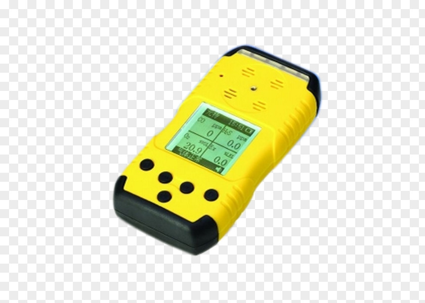 High Gloss Material Gas Detector Hydrogen Sulfide Carbon Monoxide PNG