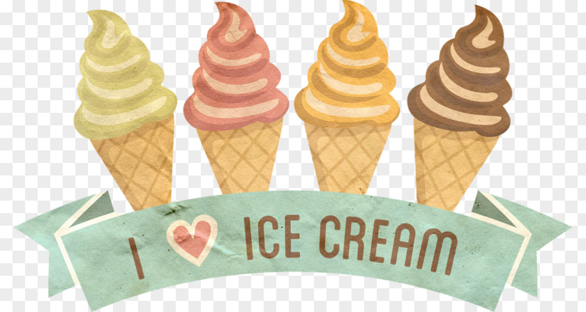 Ice Cream Cones Frozen Yogurt Kulfi PNG