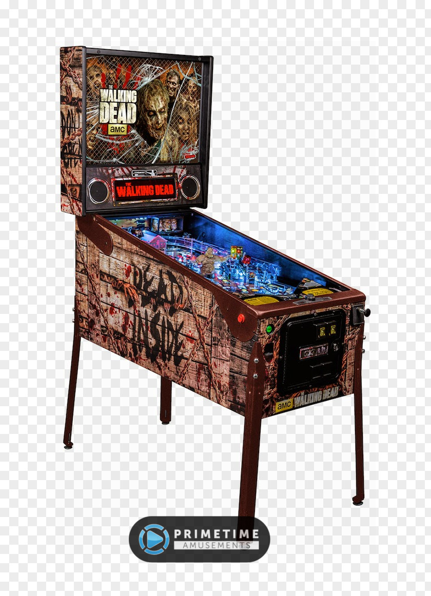 Pinball The Walking Dead Arcade Game Stern Electronics, Inc. PNG