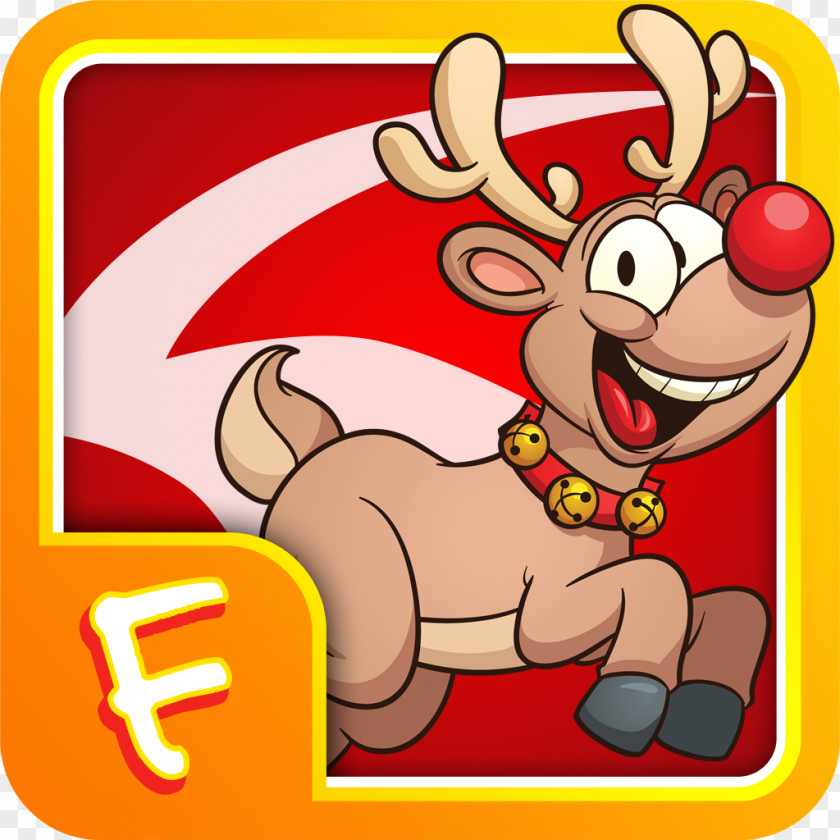 Rudolph The Red Nosed Reindeer Christmas Character Clip Art PNG