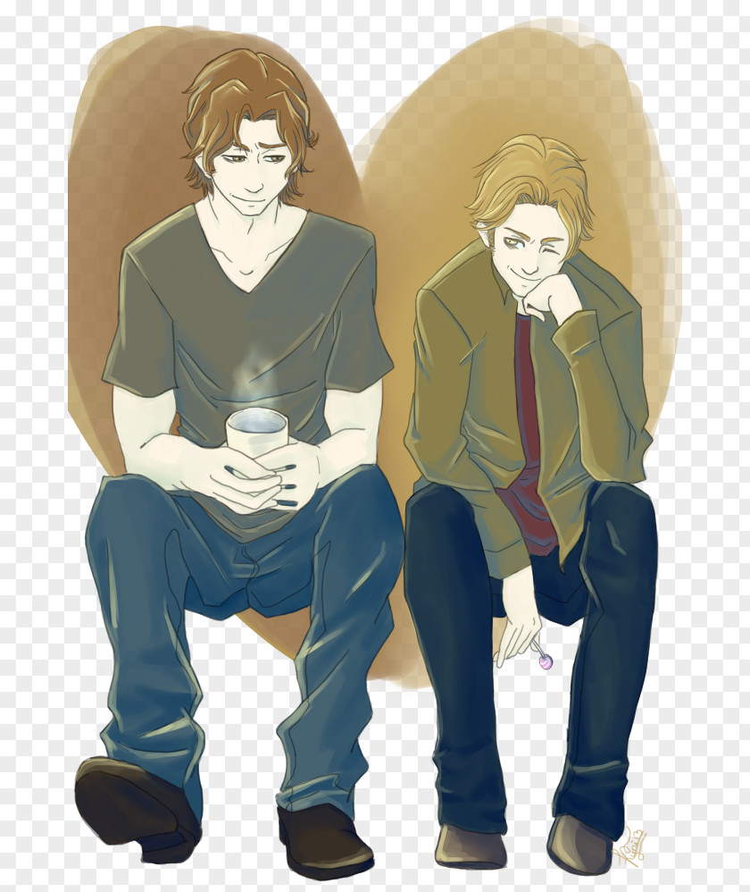 Coffee Shop Poster Sabriel Fan Art Sam Winchester DeviantArt PNG