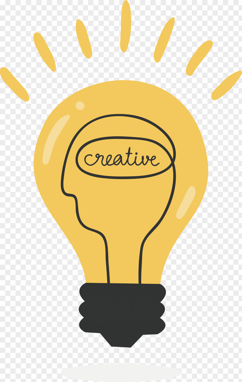 Creative Thinking Light Bulb Incandescent Creativity Business Information PNG
