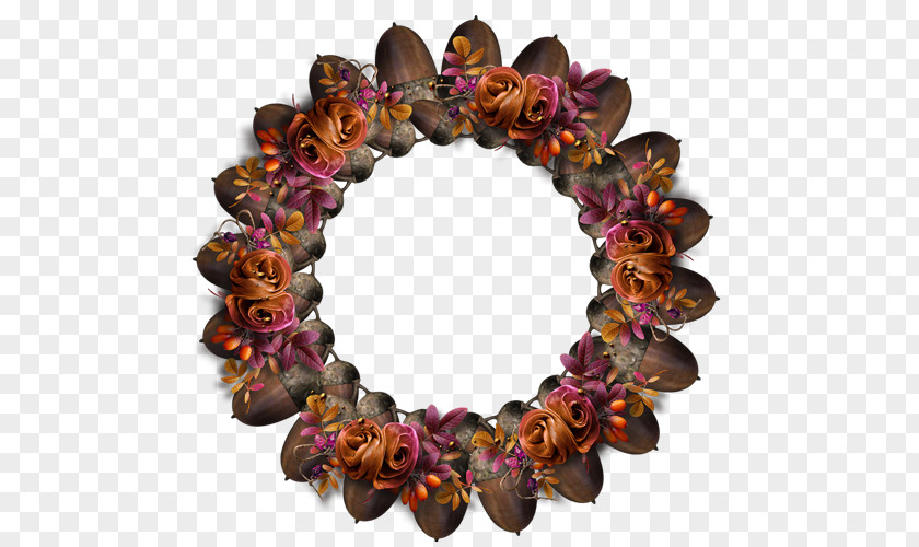 Flower Wreath Disk Download PNG