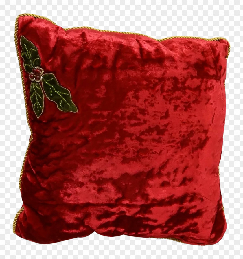 Red Velvet Jahe Throw Pillows Cushion Fur PNG