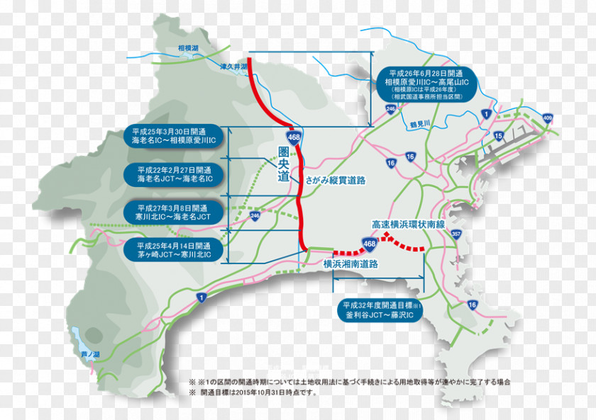 Road Yokohama Shonan Ken-Ō Expressway 横浜環状道路 横浜環状南線 Shin-Tōmei PNG