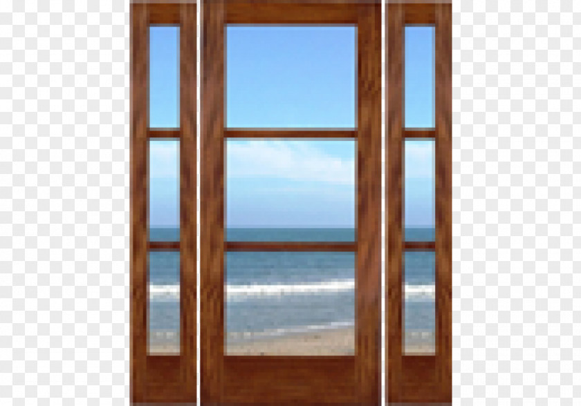 Transparent Glass Doors Sash Window Product Design Hardwood Picture Frames PNG