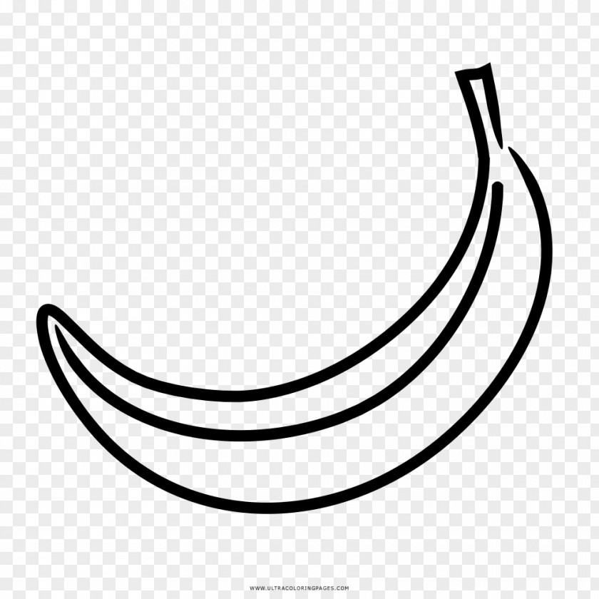 Banana Coloring Book Drawing Ausmalbild PNG