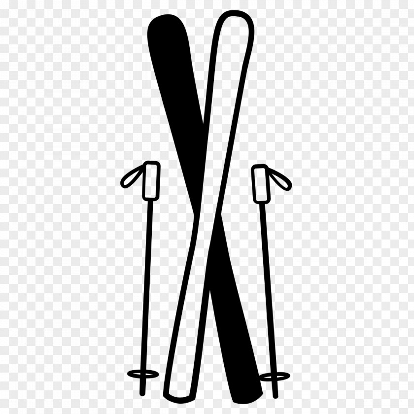 Blackandwhite Ski Equipment Finger Logo Number Data-driven Creativity PNG