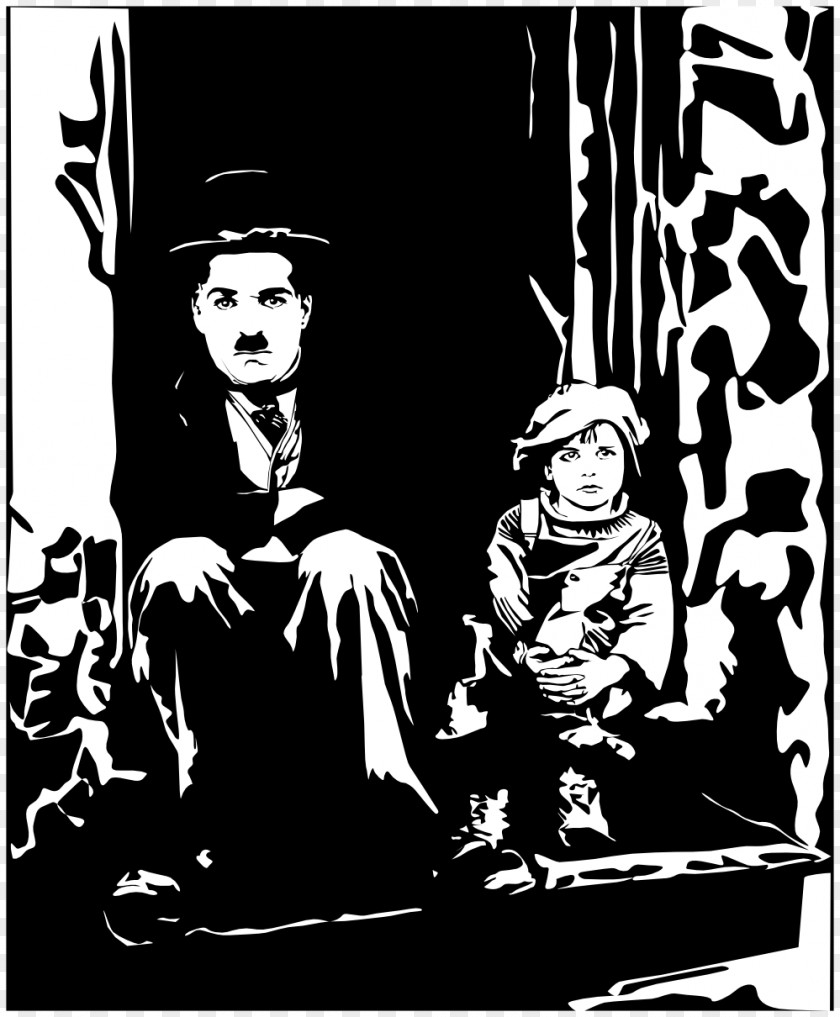 Charlie Chaplin The Tramp Kid Clip Art PNG