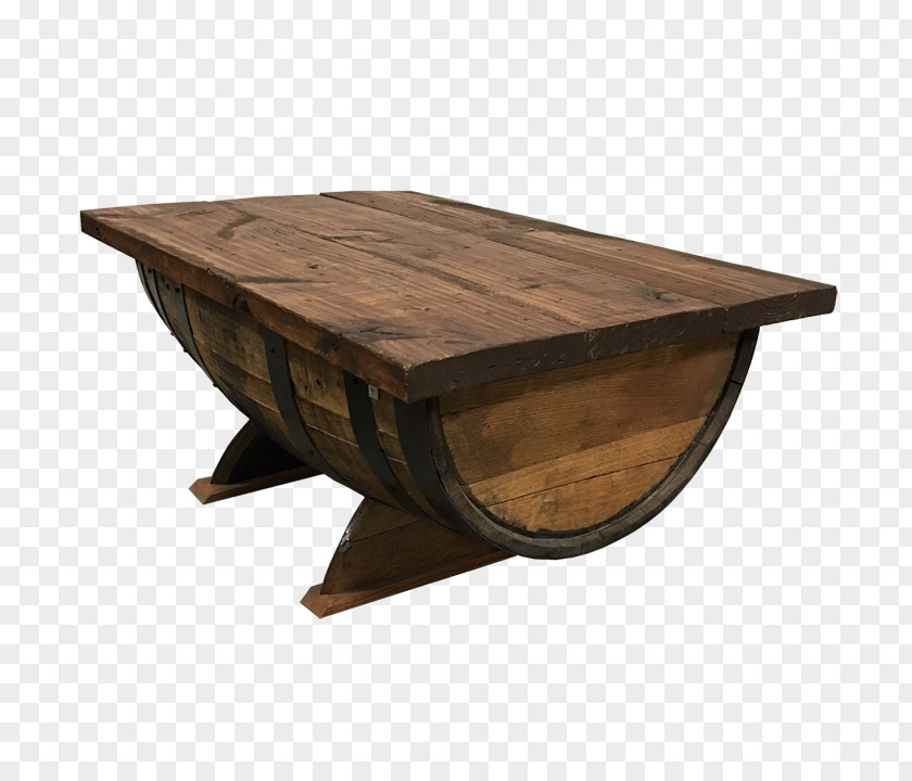 Coffe Table Bourbon Whiskey Barrel Coffee Tables Oak PNG