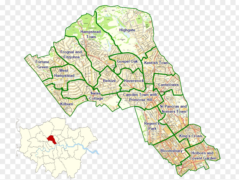 London Borough Of Camden Cantelowes Town Gospel Oak Frognal And Fitzjohns Council PNG